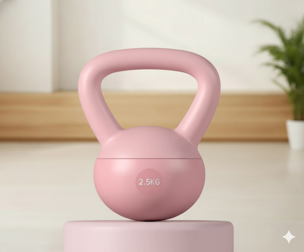 Kettlebell and Dumbbell Set for Home Fitness