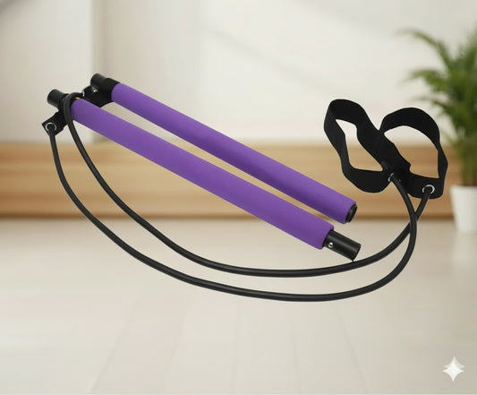 Women’s Fitness Resistance Bar for Home Workouts